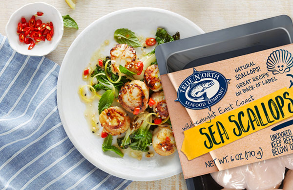 Seared Chili Scallops